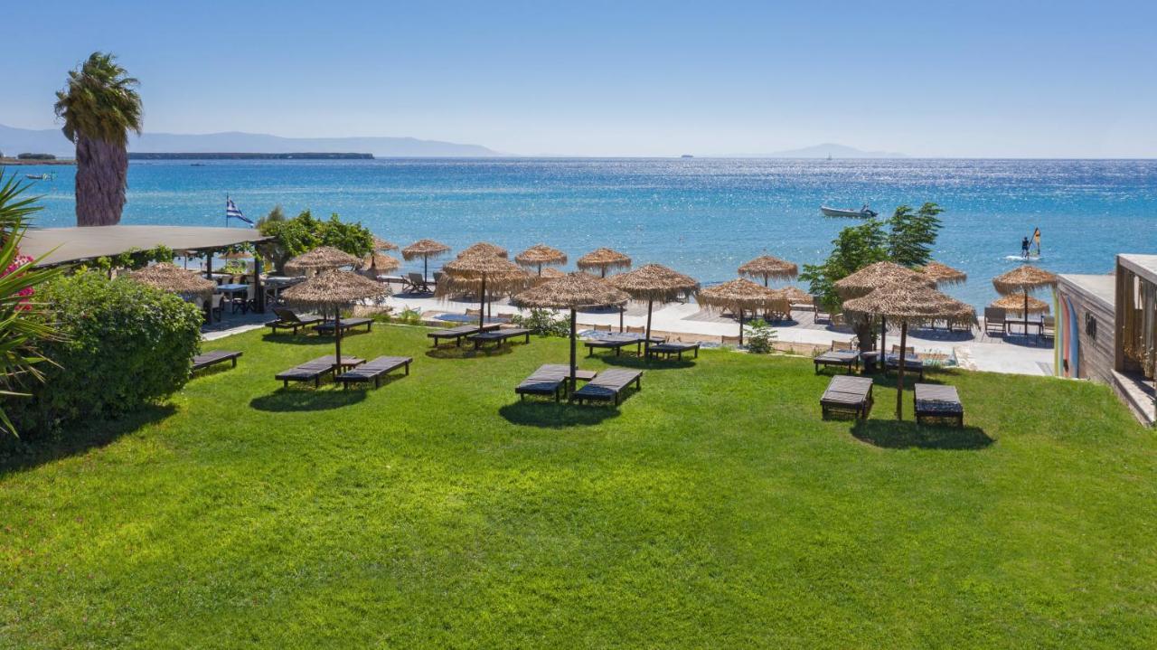 Golden Beach Hotel Chrisi Akti  Buitenkant foto