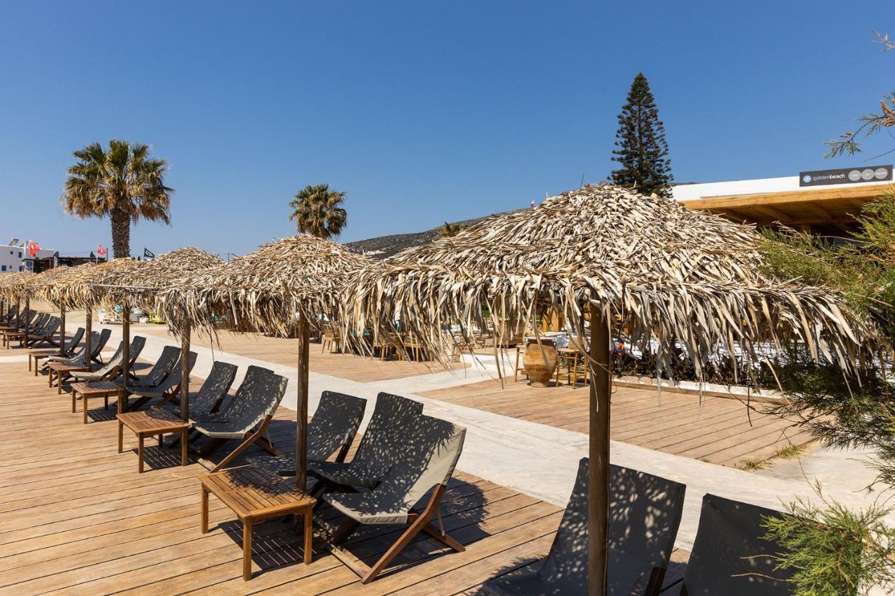 Golden Beach Hotel Chrisi Akti  Buitenkant foto