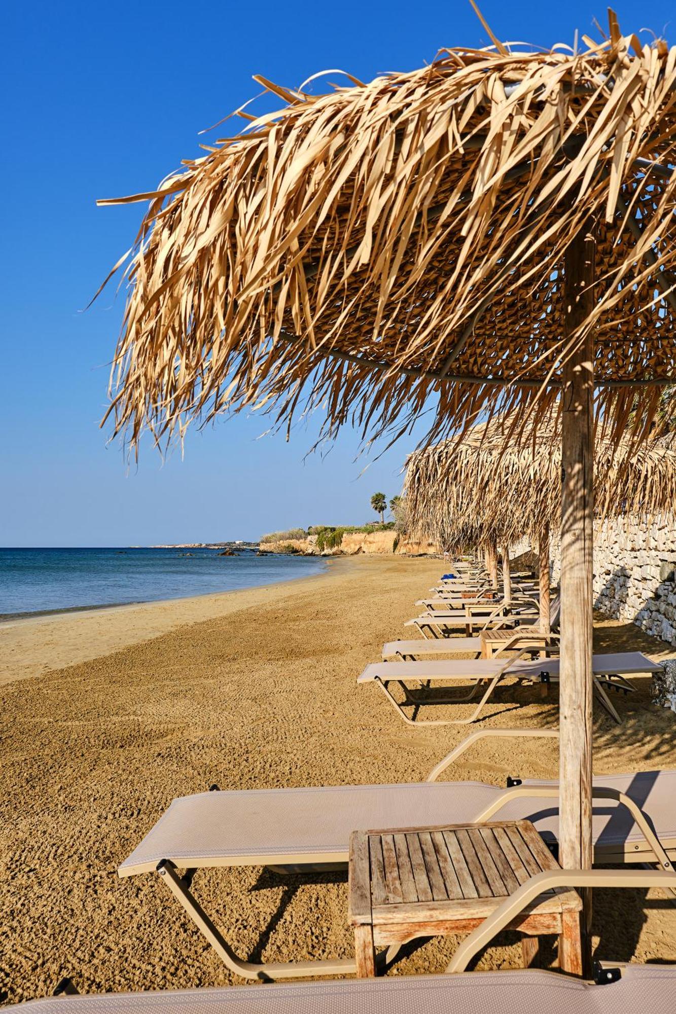 Golden Beach Hotel Chrisi Akti  Buitenkant foto