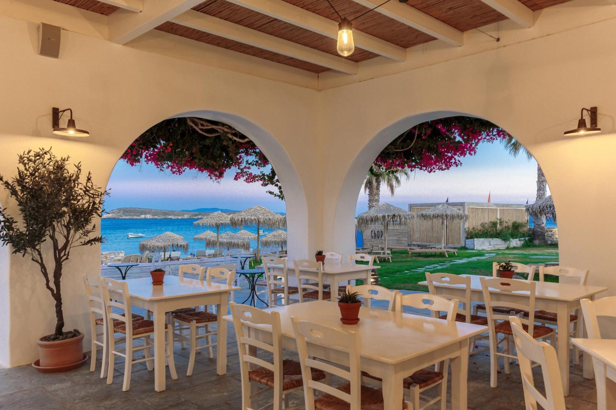 Golden Beach Hotel Chrisi Akti  Buitenkant foto