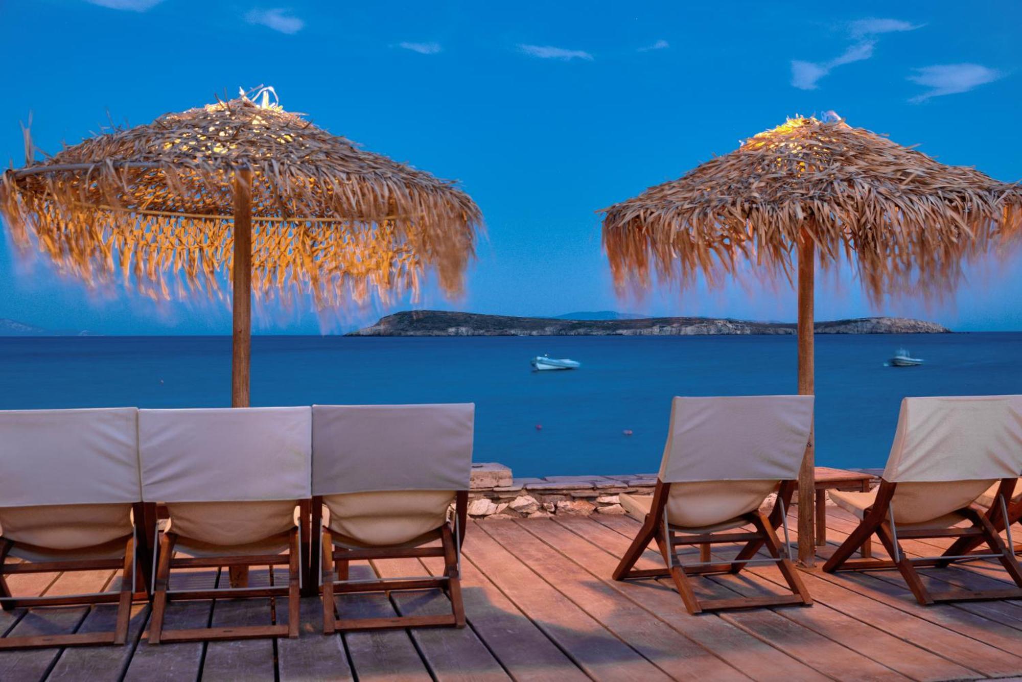 Golden Beach Hotel Chrisi Akti  Buitenkant foto