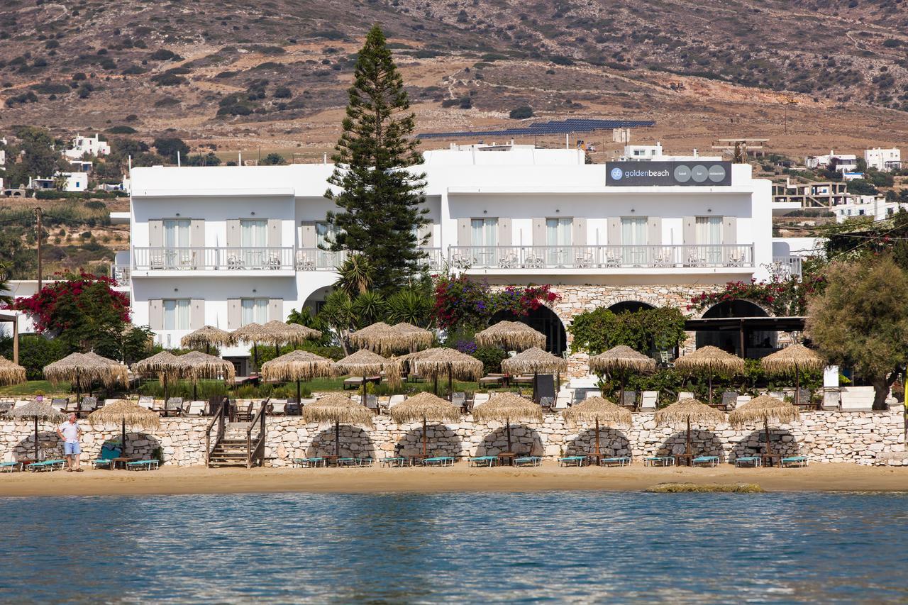 Golden Beach Hotel Chrisi Akti  Buitenkant foto