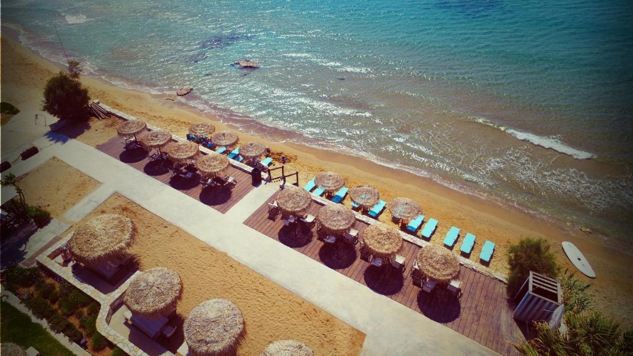 Golden Beach Hotel Chrisi Akti  Buitenkant foto